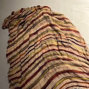 Eileen Fisher made in Italy striped scarf